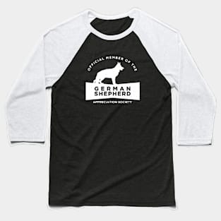 German Shepherd Appreciation Society Baseball T-Shirt